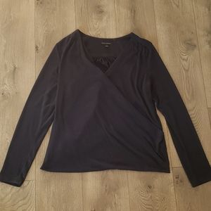 Banana Republic front wrap sweater